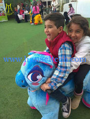 الصين Hansel hot selling children amusement park big ride plush animal cars for sale المزود