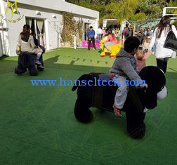 الصين Hansel 2018 zoo animals children park products walking plush animal ride المزود