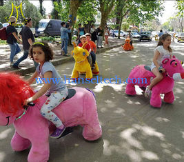 الصين Hansel amusement park kids indoor rides electric mountable animals المزود