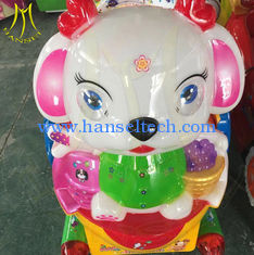 الصين Hansel hot selling amusement park equipment ride on fiberglass ride on animal المزود