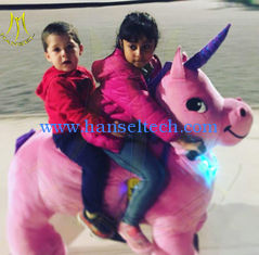 الصين Hansel hot selling kids indoor rides electric mountable animal scooter for mall المزود