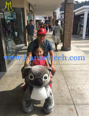 الصين Hansel  indoor amusement park battery powered plush animal electronic scooter المزود