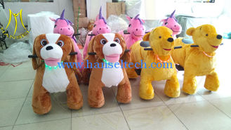 الصين Hansel  commercial christmas animal deer ride on coin operated unicorn scooter المزود
