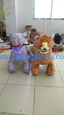 الصين Hansel  adult mechanical pony  electric ride on animals walking horse toy with coin المزود