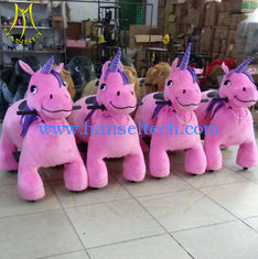 الصين Hansel children electric stuffed walking battery operated ride on plush animals المزود