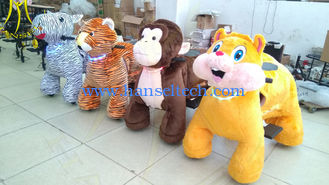 الصين Hansel walking dog battery operated ride horse animal electric monkey ride in mall المزود