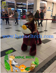 الصين Hansel wholesale battery powered animal toy ride  for mall  electric animal horse toys safari rides المزود