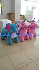 الصين Hansel   amusement park games children electric walking animals for sale المزود