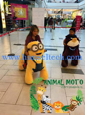 الصين Hansel  Chritstmas coin operated animal walking toys walking ride on mall المزود