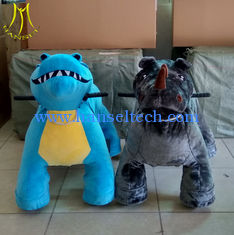 الصين Hansel electric rideable animal in mall and kids ride on animals amusement park games plush  stuffed  animal المزود
