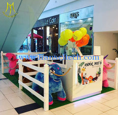 الصين Hansel  carnival games kiddy ride coin operated stuffed animals scooter for sale المزود