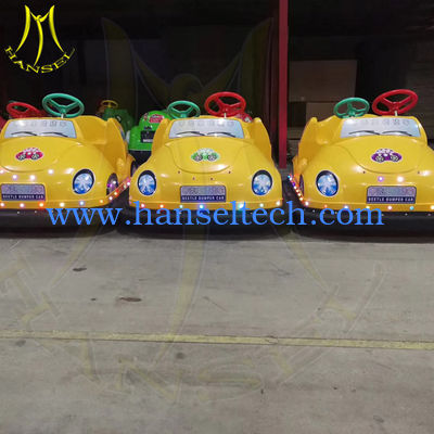 الصين Hansel amusement park indoor playground kid fun plastic bumper car المزود