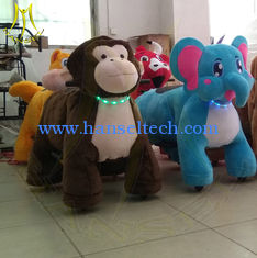 الصين Hansel electric funfair plush battery operated stuffed animal toys ride المزود