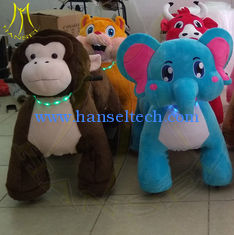 الصين Hansel children electric stuffed walking battery operated ride on plush animals المزود