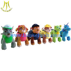 الصين Hansel attractive stuffed electric playground unicorn motorized plush animal المزود