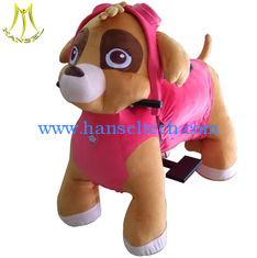 الصين Hansel amusement park electric soft stuffed animal car ride on horse toy المزود