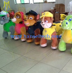 الصين Hansel popular electric walking plush unicorn electric scooter for mall المزود