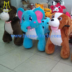 الصين Hansel entertainment game machine electric plush ride on walking animals المزود