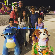 الصين Hansel battery powered plush animal toy set music zoo animals products for mall المزود