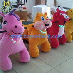 الصين Hansel amusement park electric walking battery operated plush animal for sale المزود