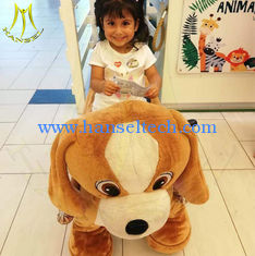 الصين Hansel animal game plush motorized animals plush walking horse rides المزود