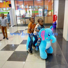 الصين Hansel amusement park kids walking battery operated ride on elephant المزود