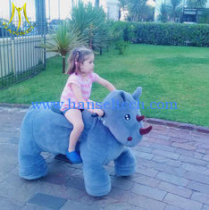 الصين Hansel commercial use stuffed animals for kids ride amusement park games for sale المزود