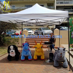 الصين Hansel plush motorized animals walk electric scooter for sales المزود