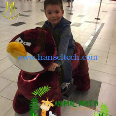 الصين Hansel amusement park electric stuffed walking battery operated animals المزود