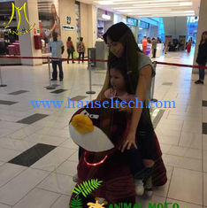 الصين Hansel amusement park walking ride on toys plush electric animal المزود