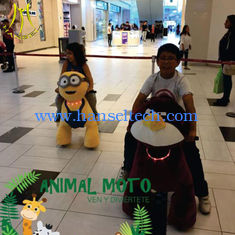الصين Hansel amusement park battery powered walking stuffed animals المزود