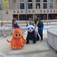 الصين Hansel  plush toys stuffed animals on wheels plush animal electric scooter المزود