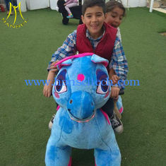 الصين Hansel  amusement park games plush motorized riding stuffed animal المزود