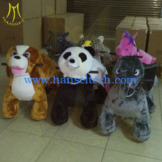 الصين Hansel amusement park games electric mountable plush motorized animal المزود