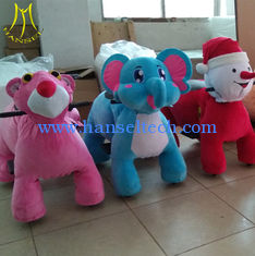 الصين Hansel hot selling battery operated coin electric ride on animals for mall المزود