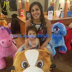 الصين Hansel amusement park kids indoor rides electric mountable animals المزود