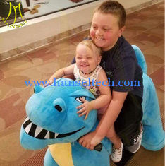 الصين Hansel amusement park electric kids stuffed motorized plush animal المزود