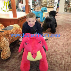 الصين Hansel shopping mall battery operated toy stuffed animal rides for kids المزود