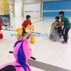 الصين Hansel walking games coin operated children ride on stuffed animals المزود