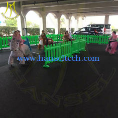 الصين Hansel game center walking stuffed animals coin operated ride on toys المزود