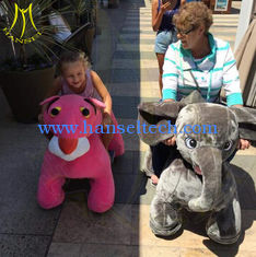 الصين Hansel amusement park games walking stuffed animal large plush ride for park المزود