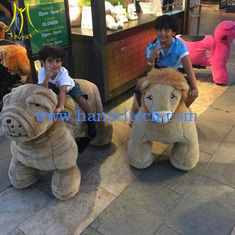الصين Hansel amusement park game plush electronic kid riding horse toy المزود