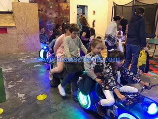 الصين Hansel  high quality plush furry toy for mall rideable animal with non coin المزود