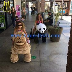الصين Hansel stuffed walking animals 24 volt ride on toy for kids and adults المزود