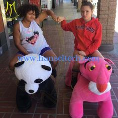 الصين Hansel amusement park playground stuffed walking animal for sale المزود