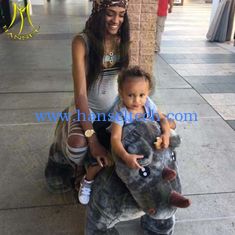 الصين Hansel entertainment electric walking rideable toy car riding animals for park المزود