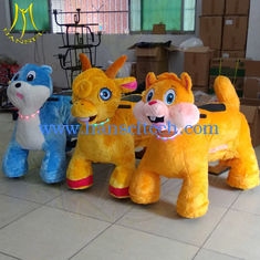 الصين Hansel amusement walking electric plush children token motorized riding toys المزود