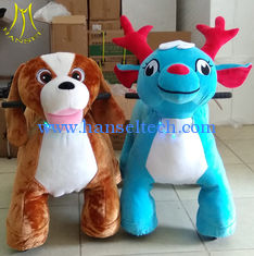الصين Hansel amusement park walking plsuh electronic animal scooter rides المزود