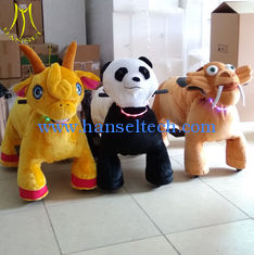 الصين Hansel Guangzhou toy walking fireproof animals electric ride on animals المزود