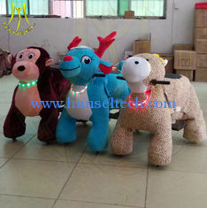 الصين Hansel amusement walking game machine plush electronic kid riding animals المزود